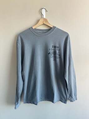 8 Mile 20th Anniversary Lose Yourself Long Sleeve Graphic T-Shirt Size M